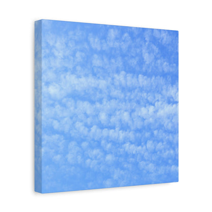 Clouded Reverie - Unique Frameless Canvas Wall Art - Art By Earth