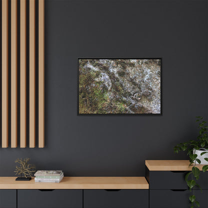 Mossy Whispers - Unique Stretched Canvas Wall Art - Art By Earth