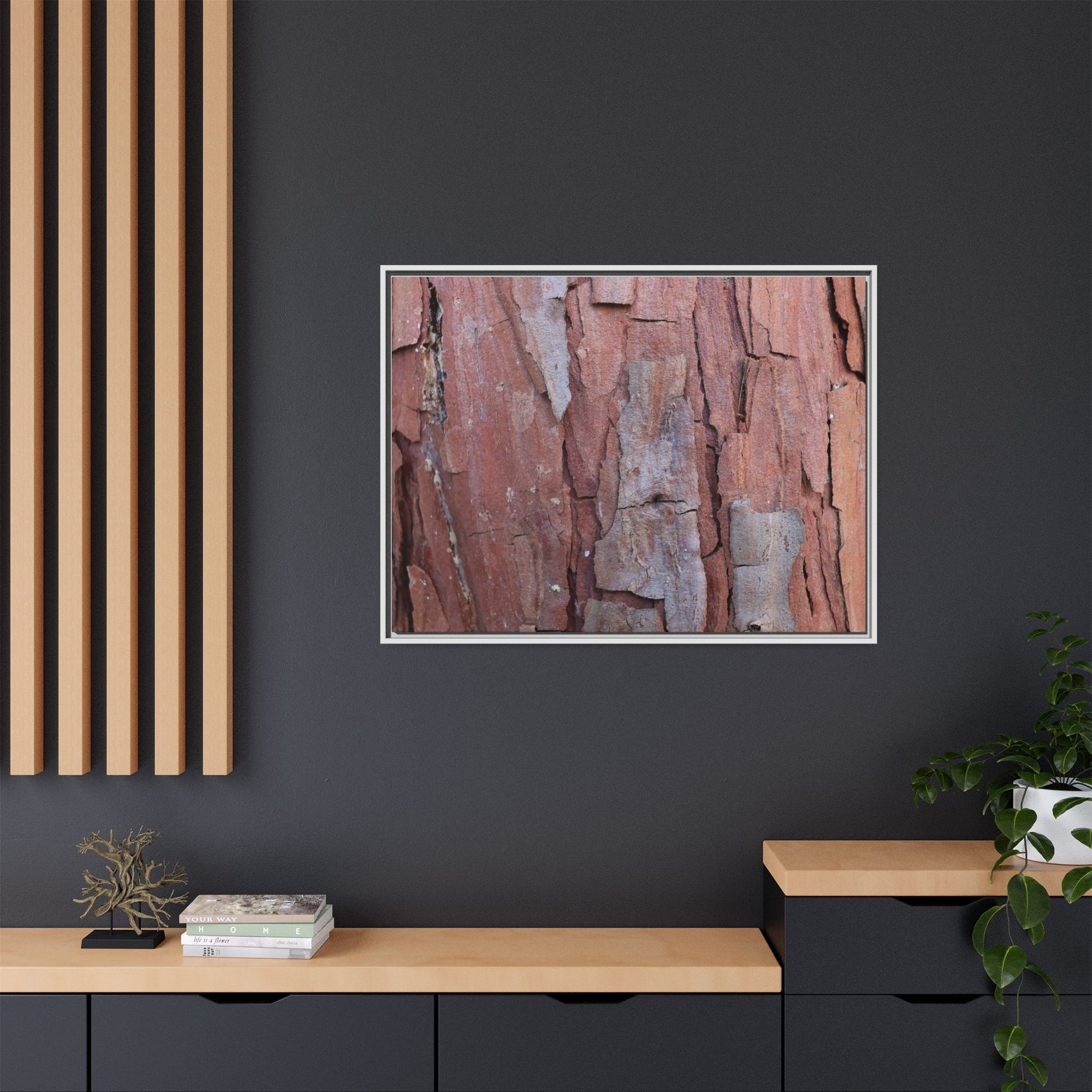 Peeling Bark - Unique Stretched Canvas Wall Art - Art By Earth