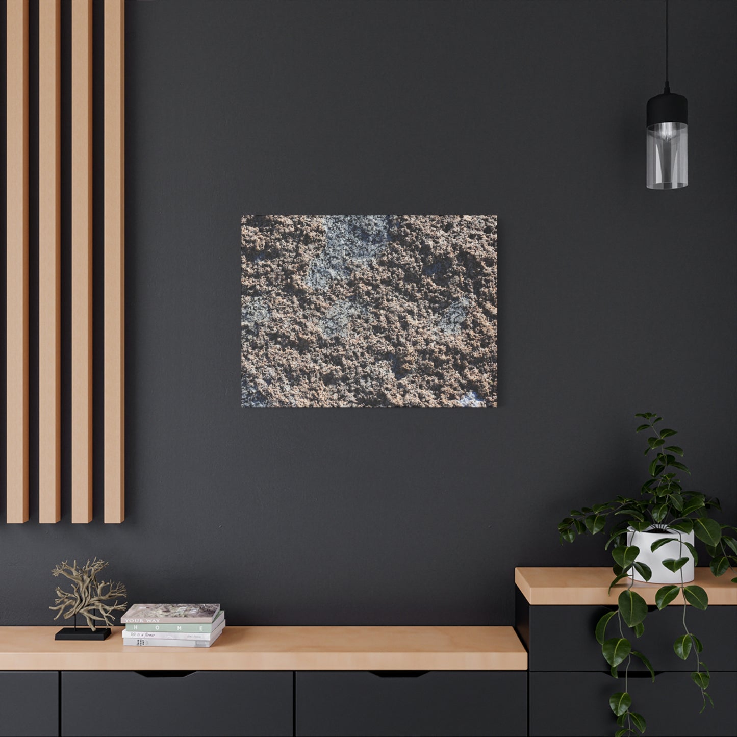 Earth's Texture - Unique Frameless Canvas Wall Art