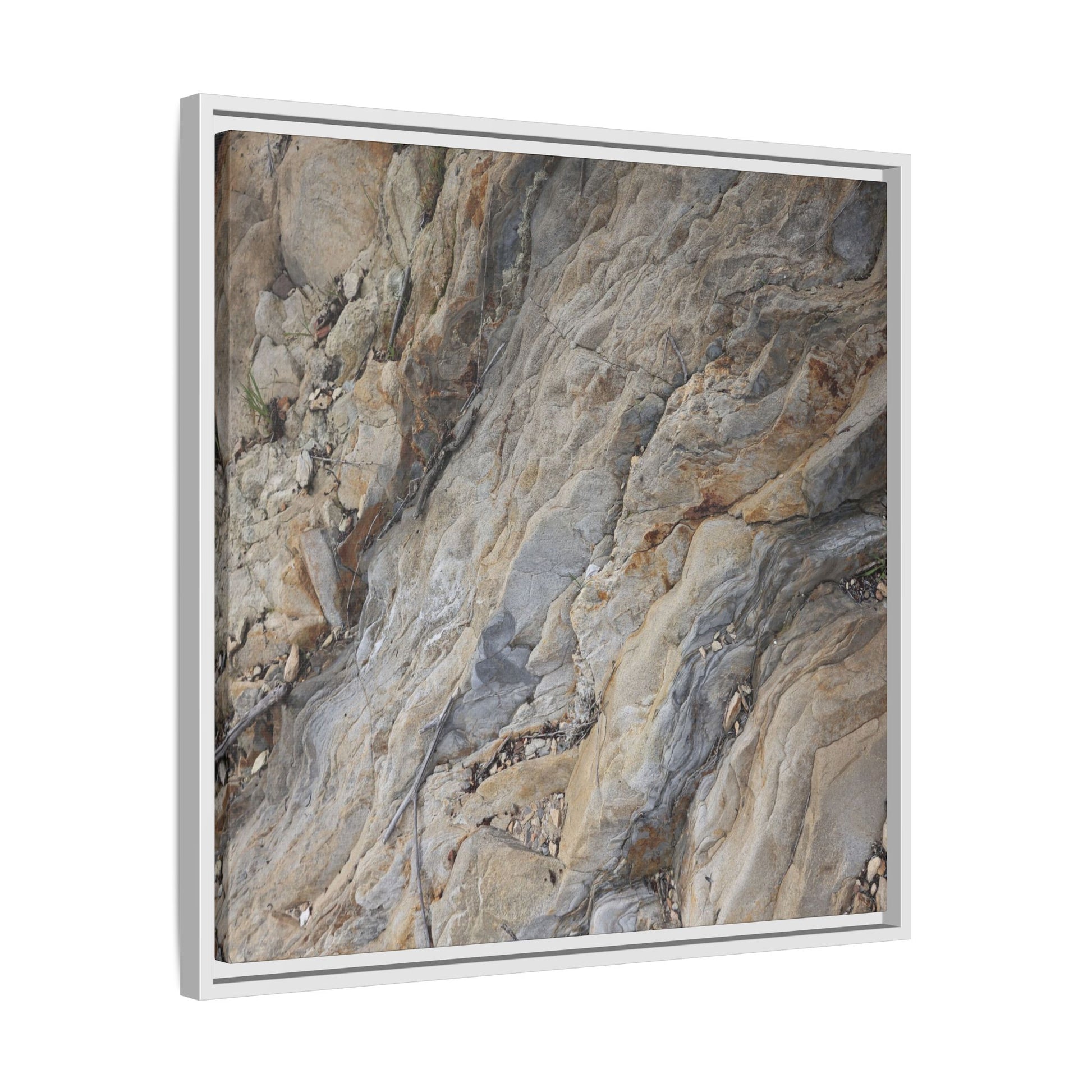 Layers of Earth's History - Unique Stretched Canvas Wall Art - Art By Earth