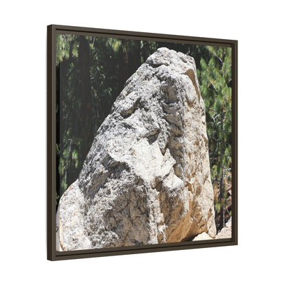 Stone's Silent Whisper - Unique Stretched Canvas Wall Art - Art By Earth