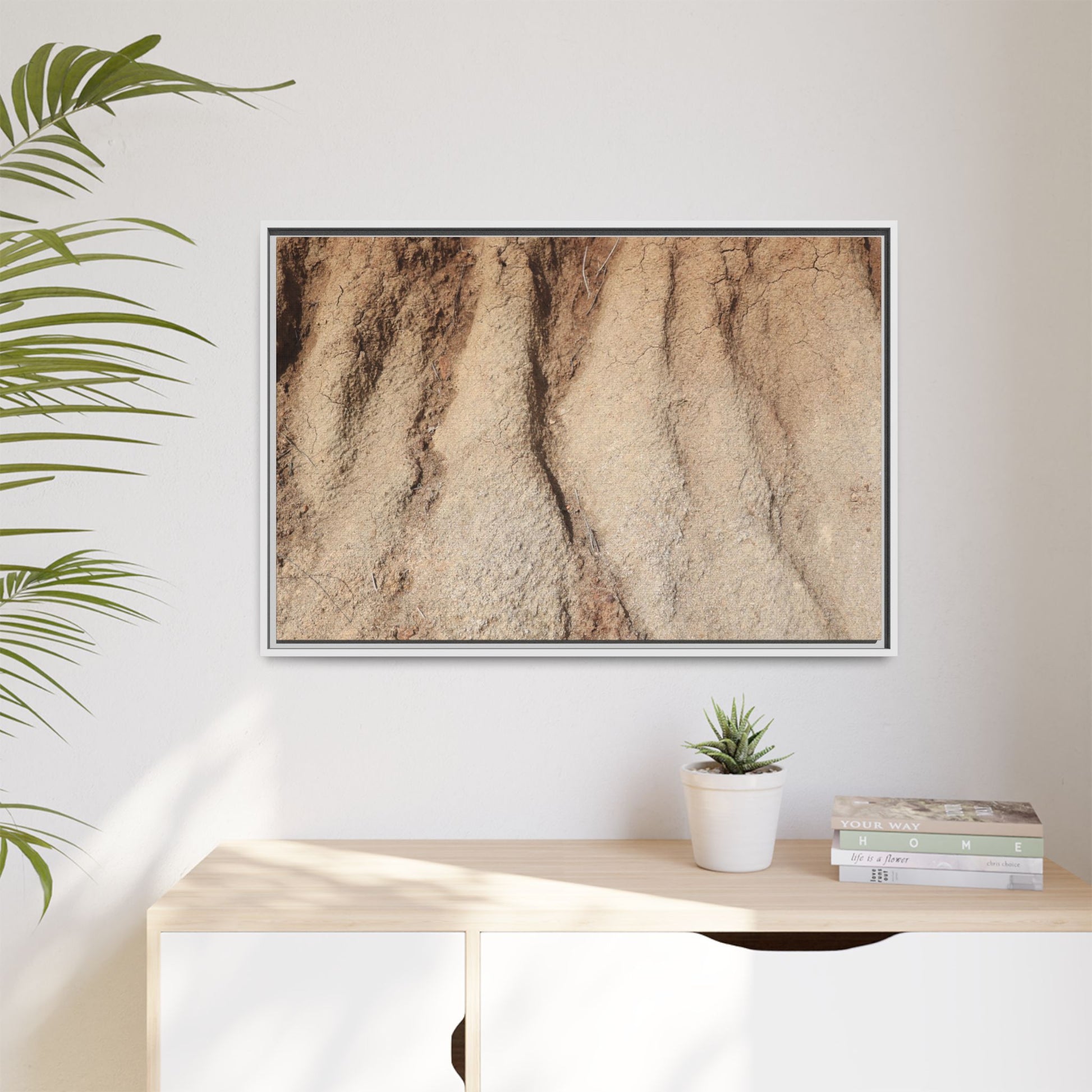 Eroded Canyon Walls - Unique Stretched Canvas Wall Art - Art By Earth