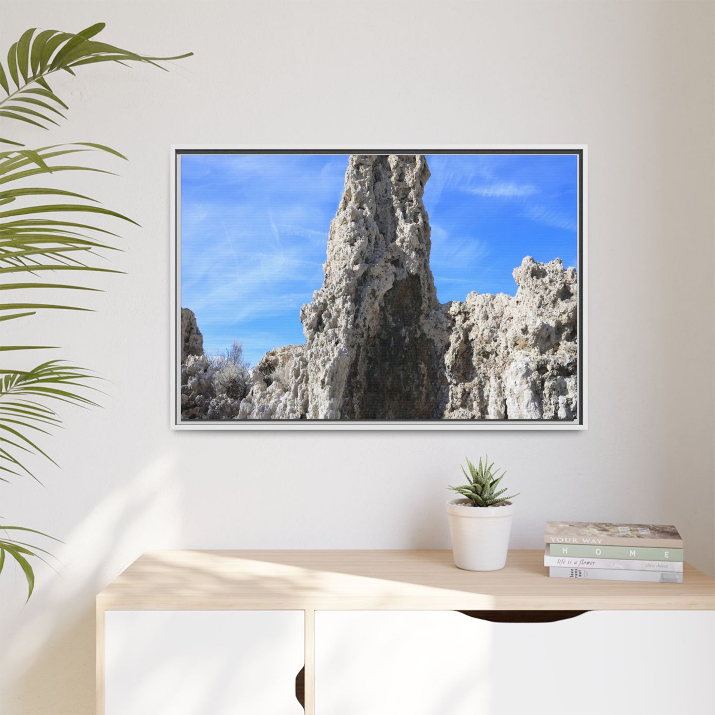 Sentinel of Stone - Unique Stretched Canvas Wall Art