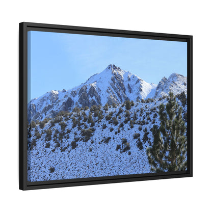 Snow's Embrace - Unique Stretched Canvas Wall Art