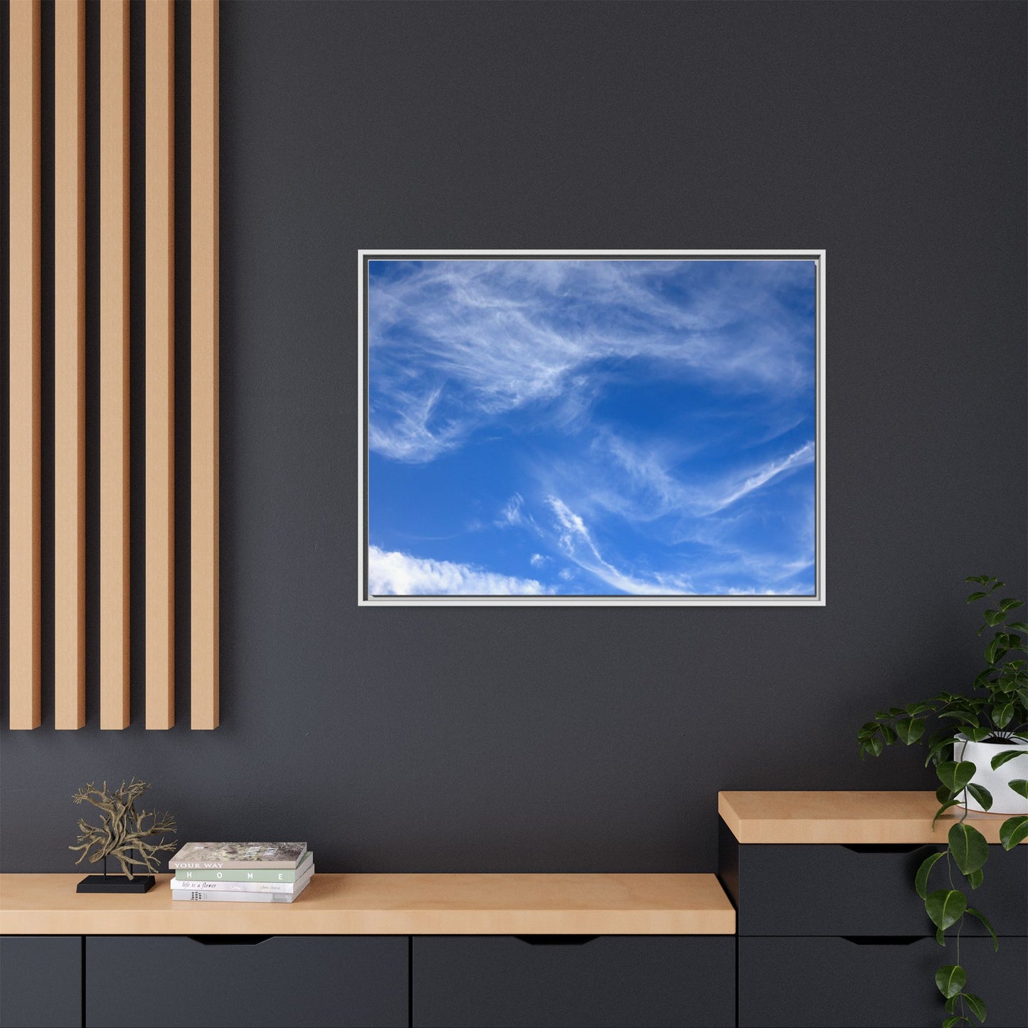 Cloudscape Reverie - Unique Stretched Canvas Wall Art - Art By Earth