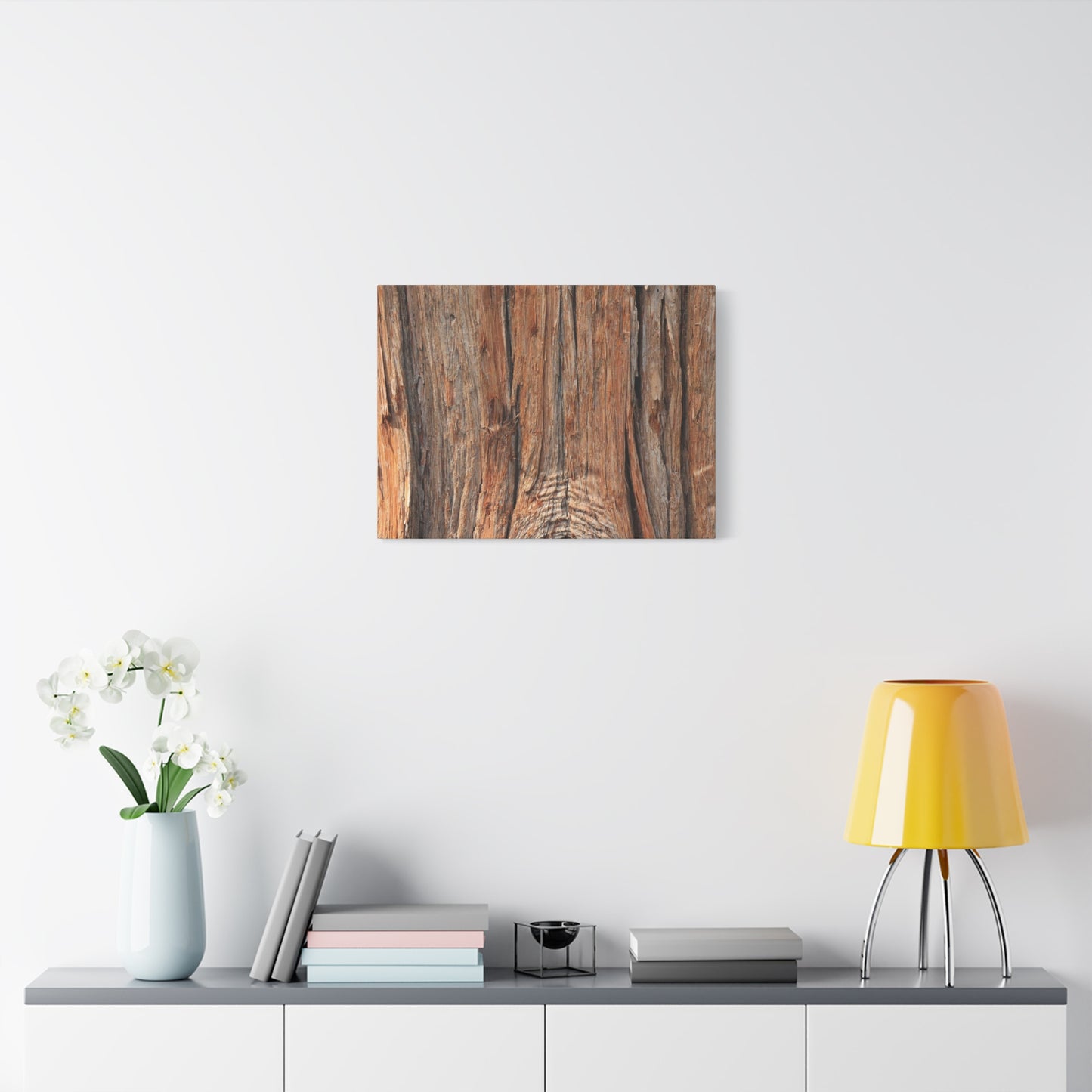 Bark's Ancient Whispers - Unique Frameless Canvas Wall Art - Art By Earth