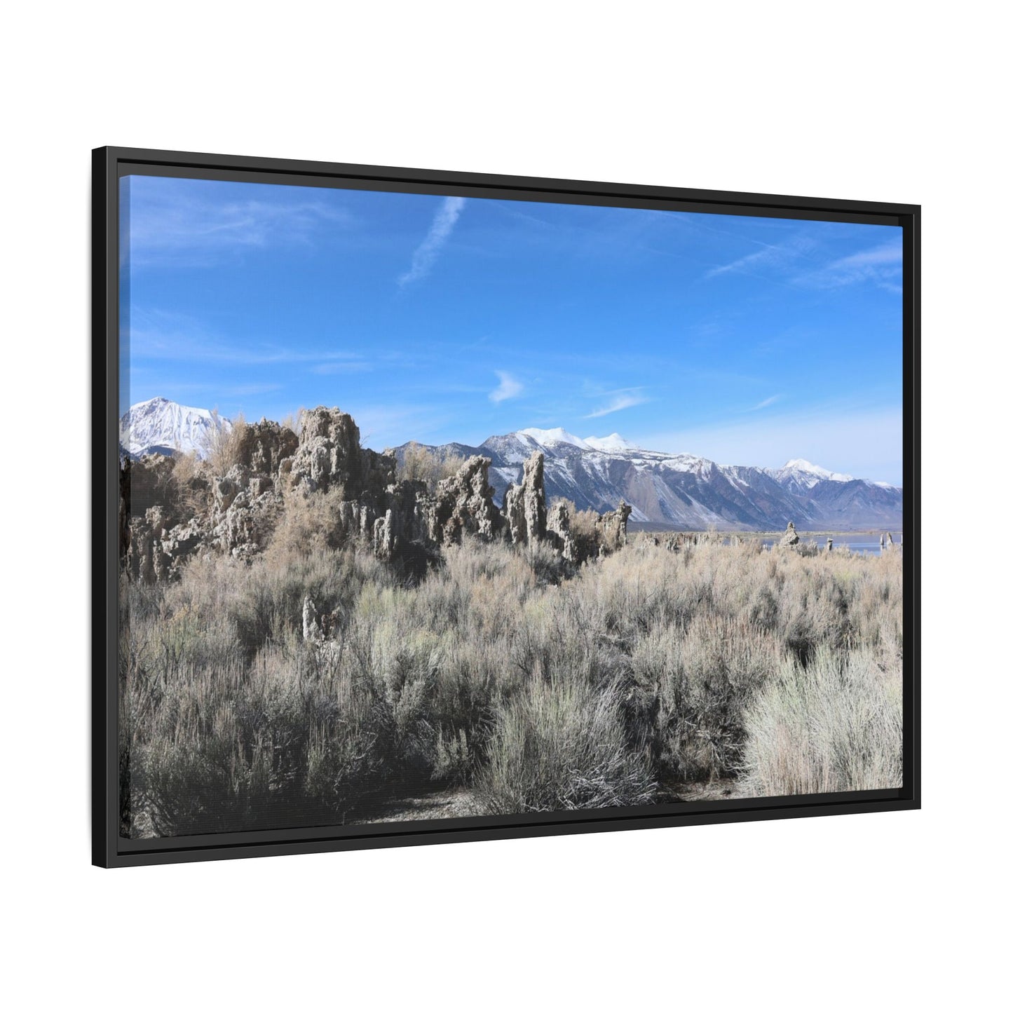 Whispers of the Sagebrush Steppe - Unique Stretched Canvas Wall Art