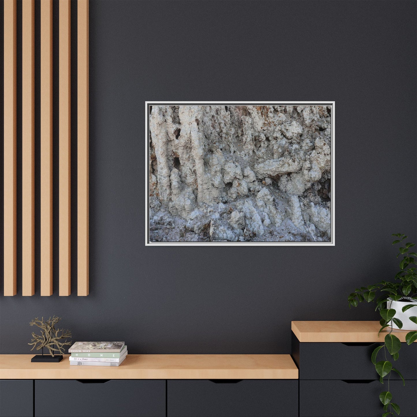 Geological Fragments - Unique Stretched Canvas Wall Art