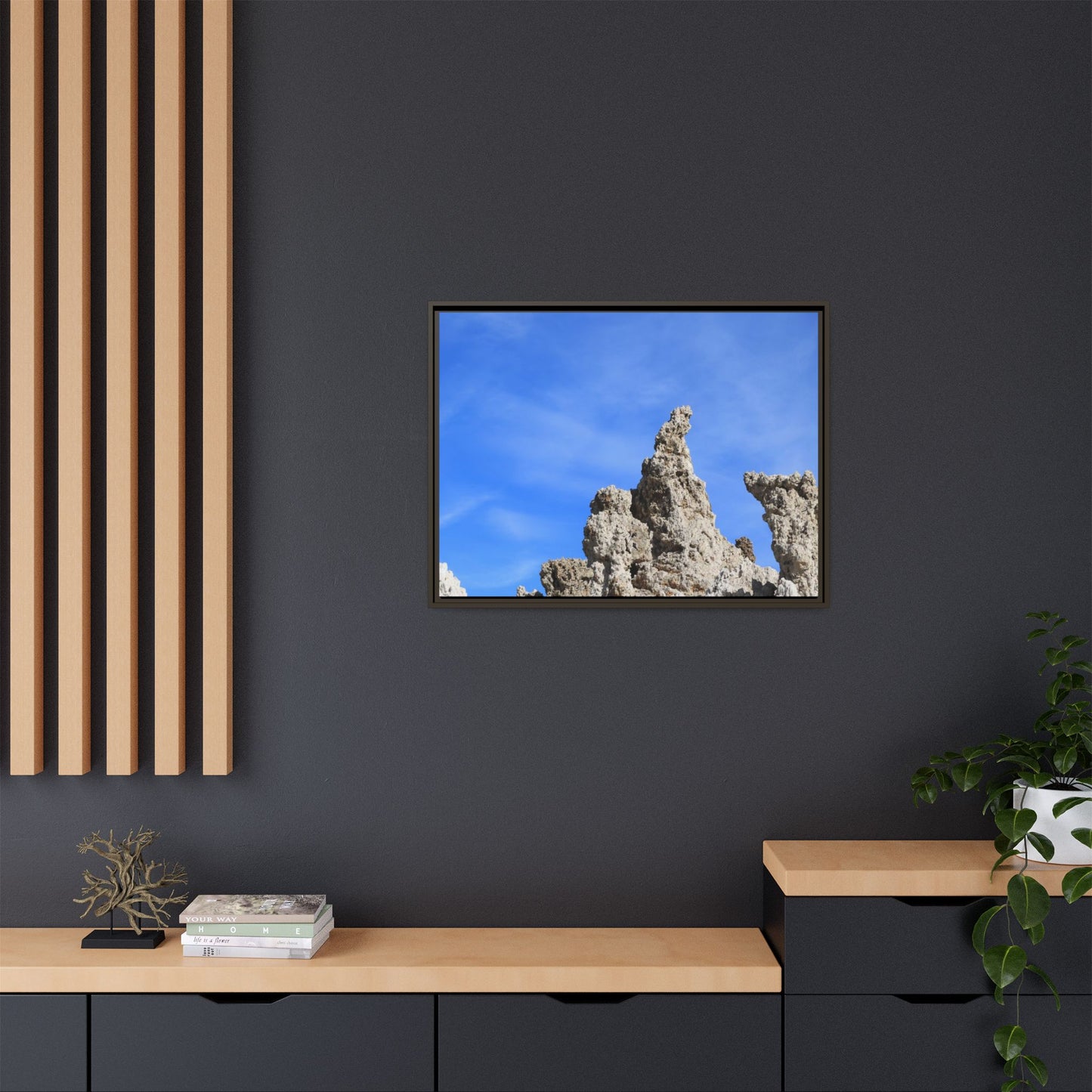 Echoes of Stone - Unique Stretched Canvas Wall Art