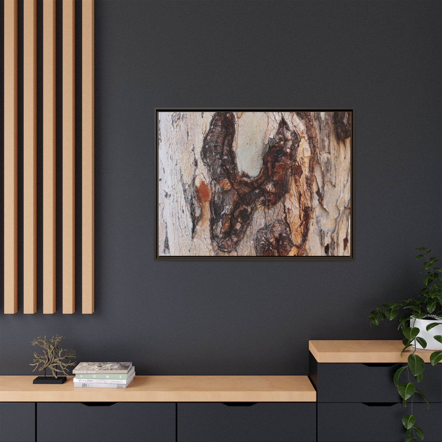 Texture of Time - Unique Stretched Canvas Wall Art - Art By Earth