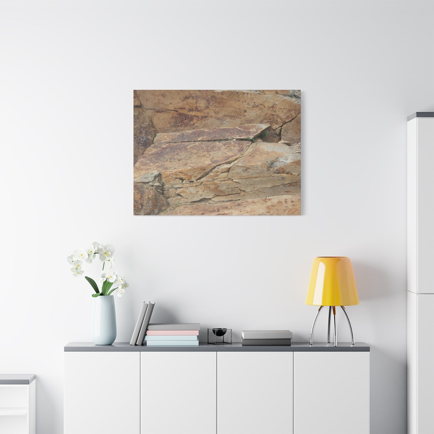 Rocky Terrain - Unique Frameless Canvas Wall Art - Art By Earth