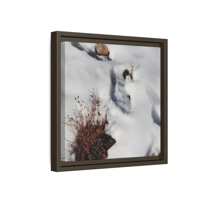 Frostbound Whispers - Unique Stretched Canvas Wall Art