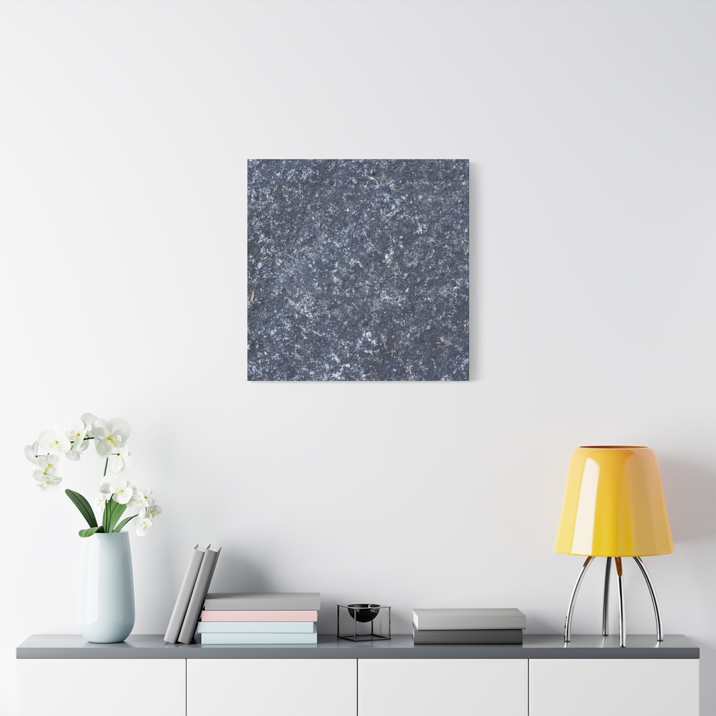 Frozen Whispers of Stone - Unique Frameless Canvas Wall Art - Art By Earth