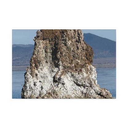 Monolith of Stillness - Unique Frameless Canvas Wall Art