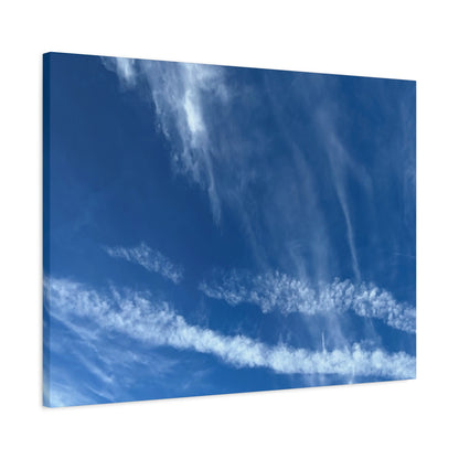 Sky's Poetry - Unique Frameless Canvas Wall Art - Art By Earth