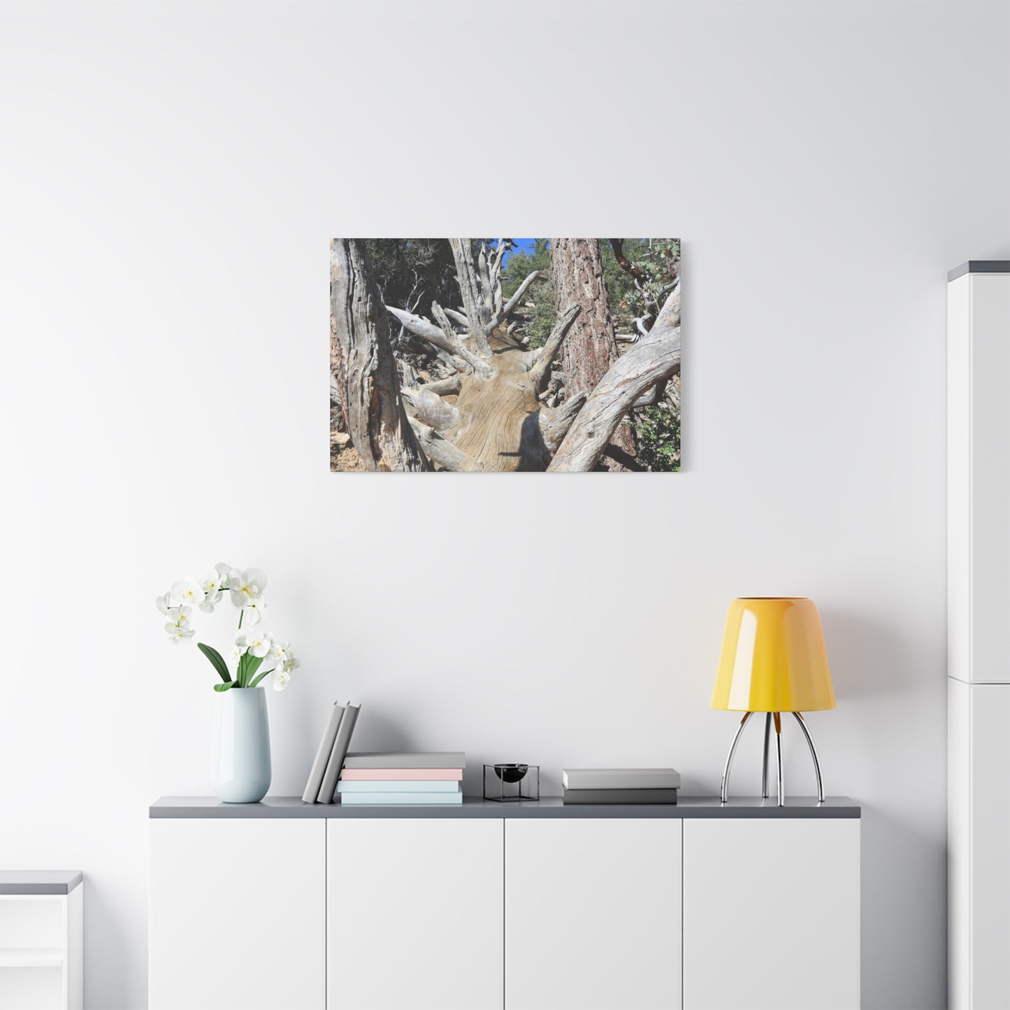 Twisted Roots - Unique Frameless Canvas Wall Art