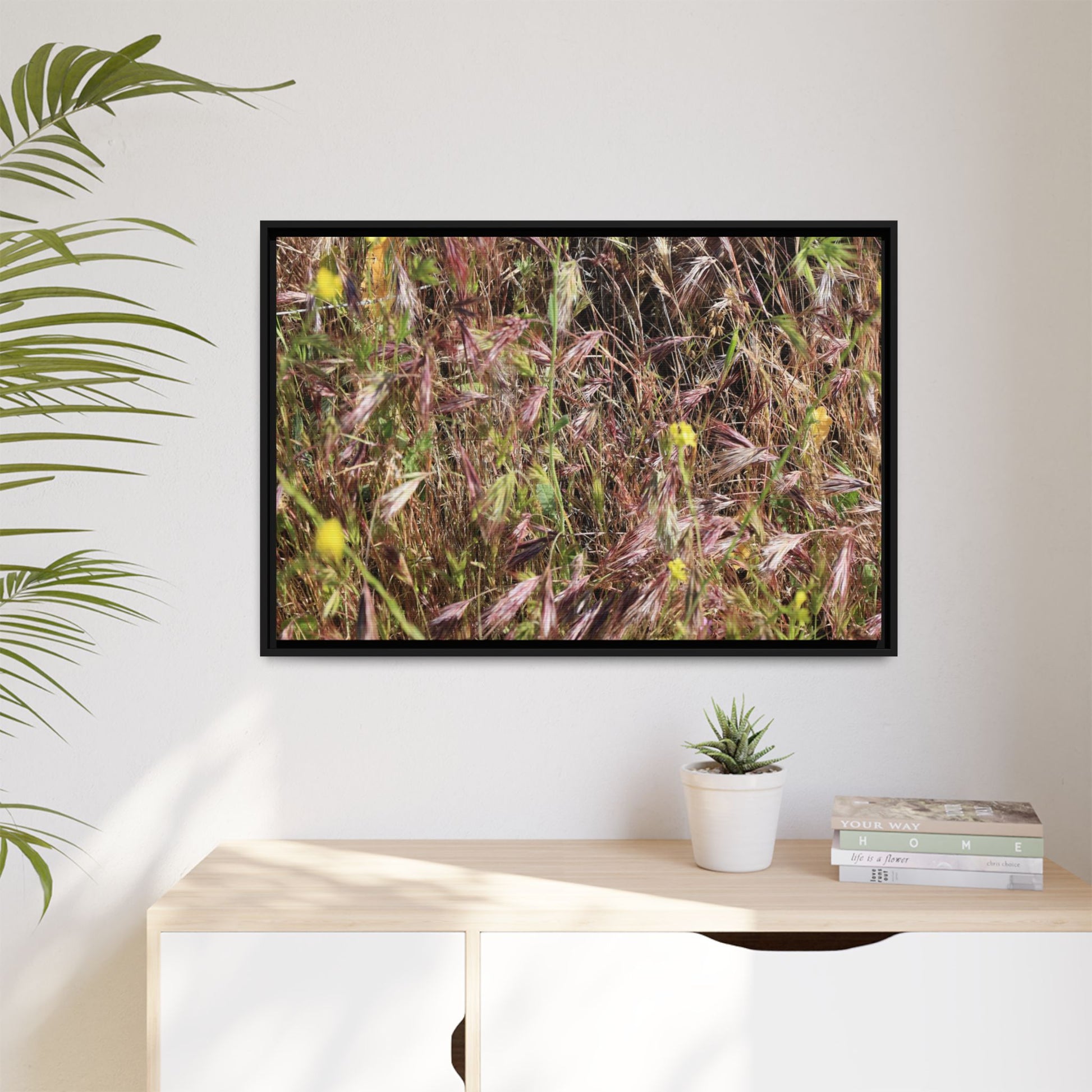 Autumn Meadow - Unique Stretched Canvas Wall Art - Art By Earth