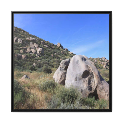Ancient Stone Guardian - Unique Stretched Canvas Wall Art - Art By Earth