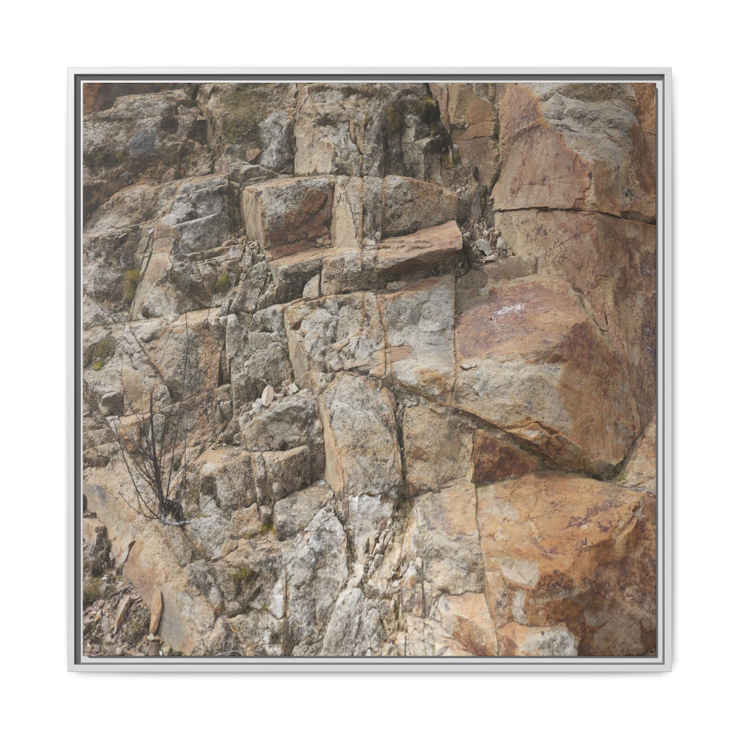 Sandstone Symphony - Unique Stretched Canvas Wall Art - Art By Earth