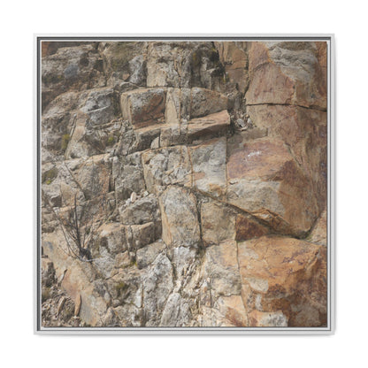 Sandstone Symphony - Unique Stretched Canvas Wall Art - Art By Earth