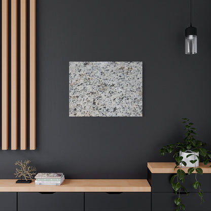 Speckled Silence - Unique Frameless Canvas Wall Art - Art By Earth