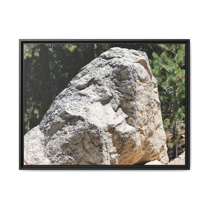 Stone's Silent Whisper - Unique Stretched Canvas Wall Art - Art By Earth