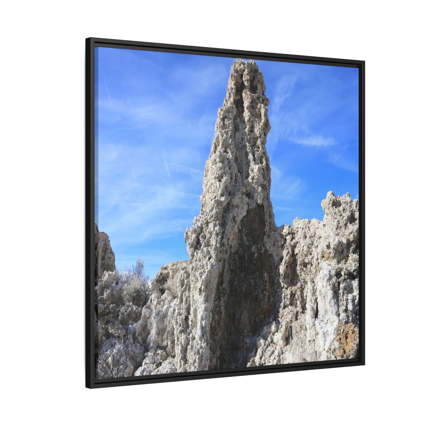Sentinel of Stone - Unique Stretched Canvas Wall Art