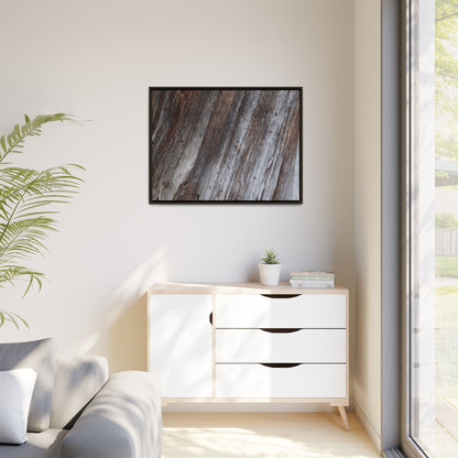 Aged Timber Texture - Unique Stretched Canvas Wall Art - Art By Earth