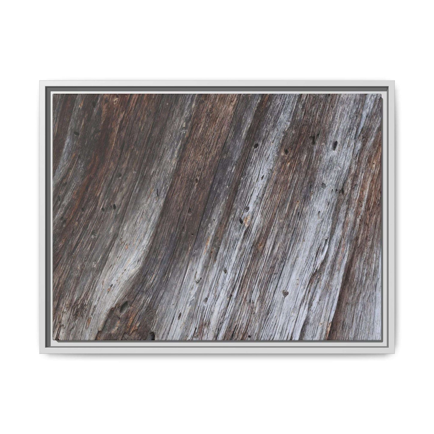 Aged Timber Texture - Unique Stretched Canvas Wall Art - Art By Earth
