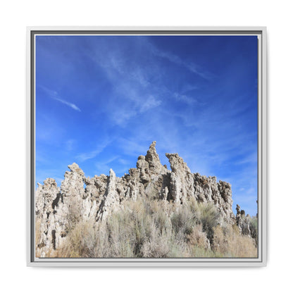 Frozen Sentinels - Unique Stretched Canvas Wall Art