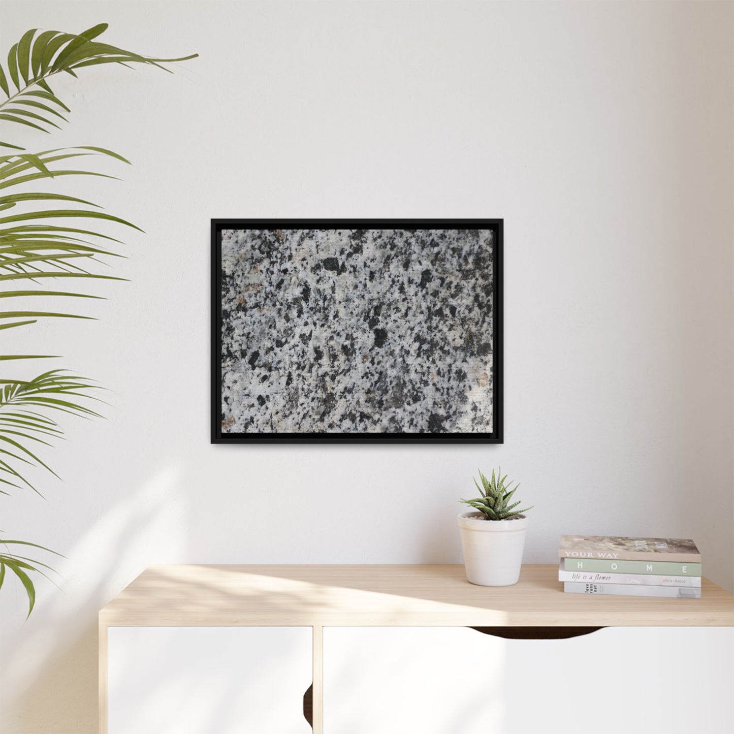 Granite Song - Unique Stretched Canvas Wall Art - Art By Earth
