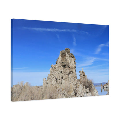 Mono Lake Solitude - Unique Frameless Canvas Wall Art