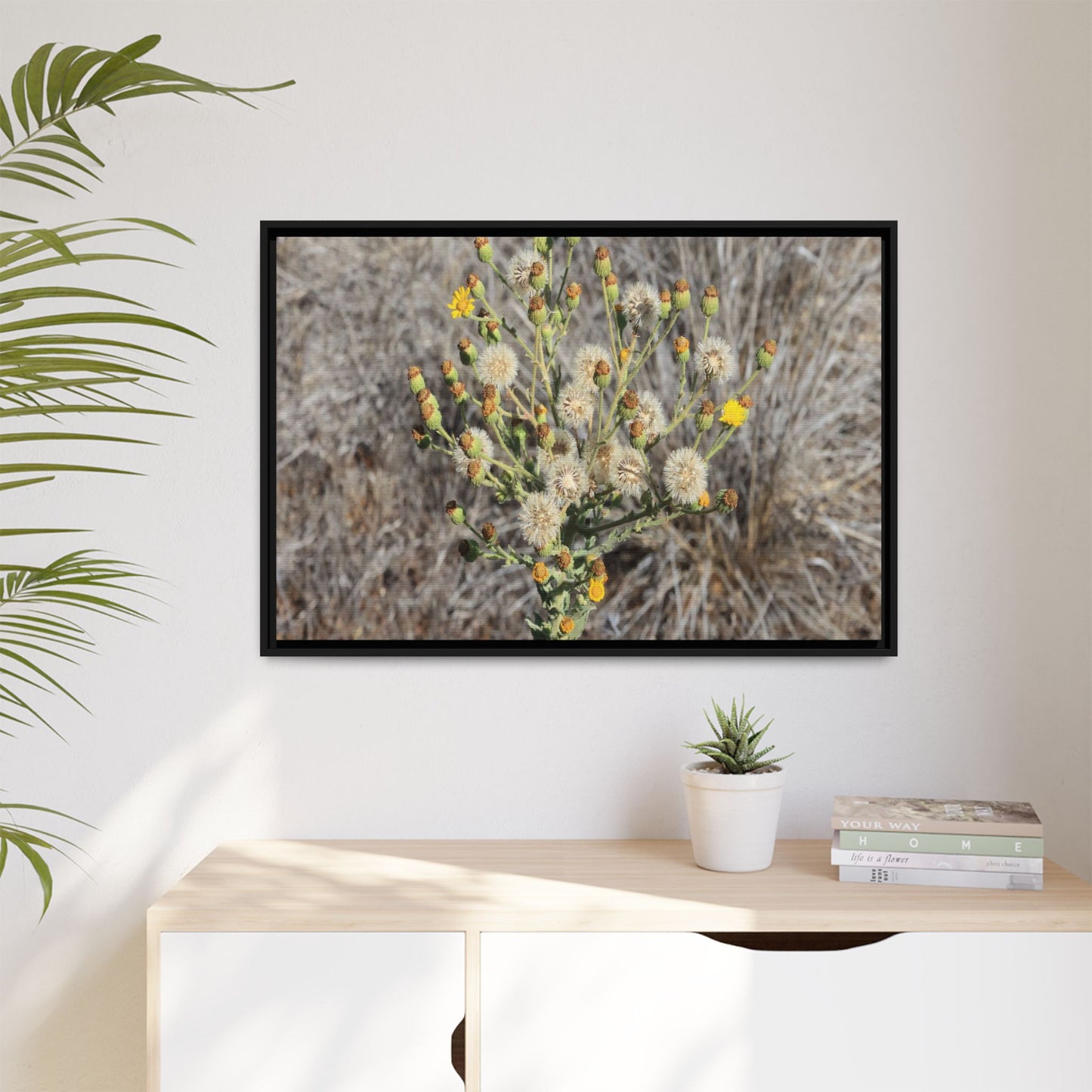 Whispers of the Dry Grass - Unique Stretched Canvas Wall Art - Art By Earth