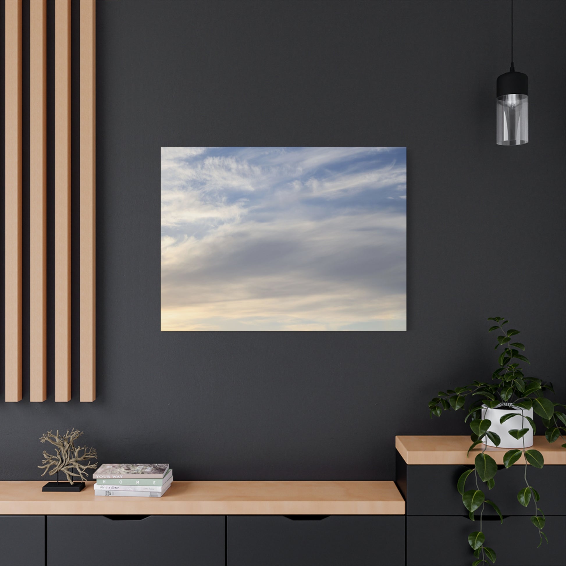 Luminous Horizon - Unique Frameless Canvas Wall Art - Art By Earth