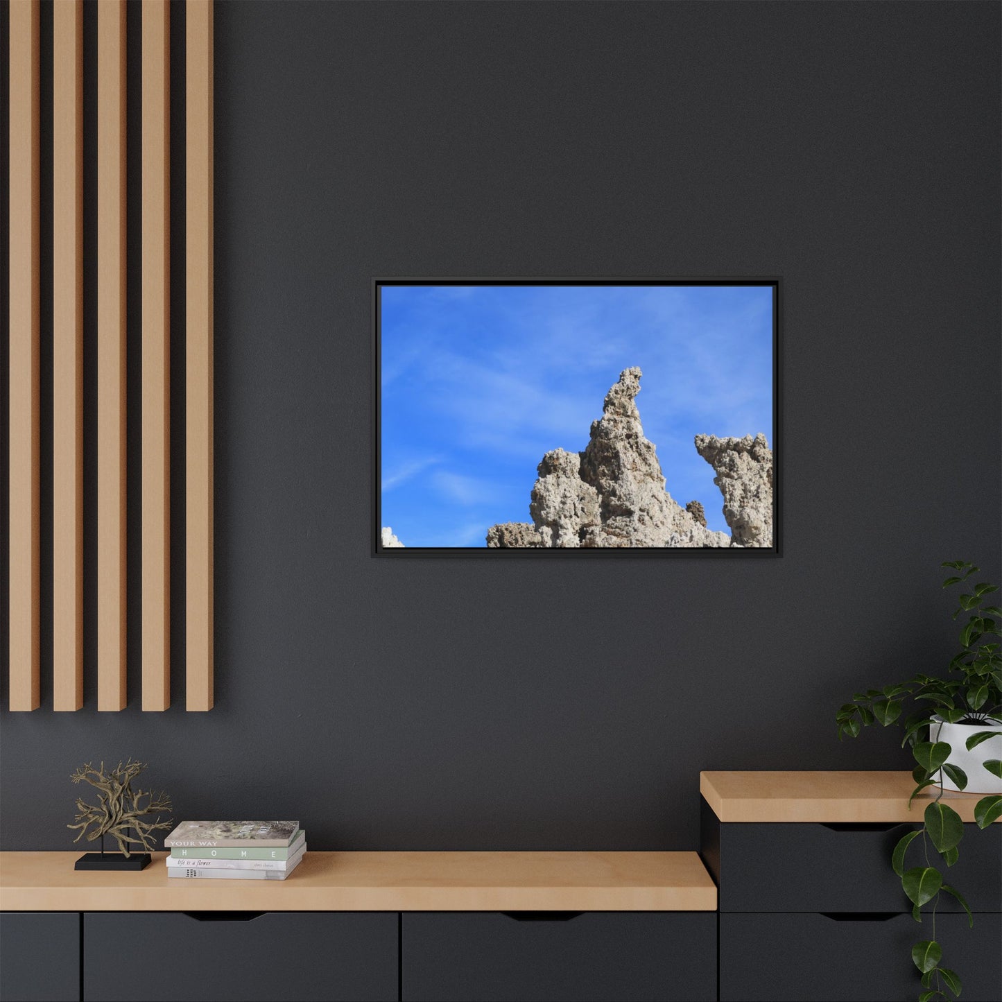 Echoes of Stone - Unique Stretched Canvas Wall Art