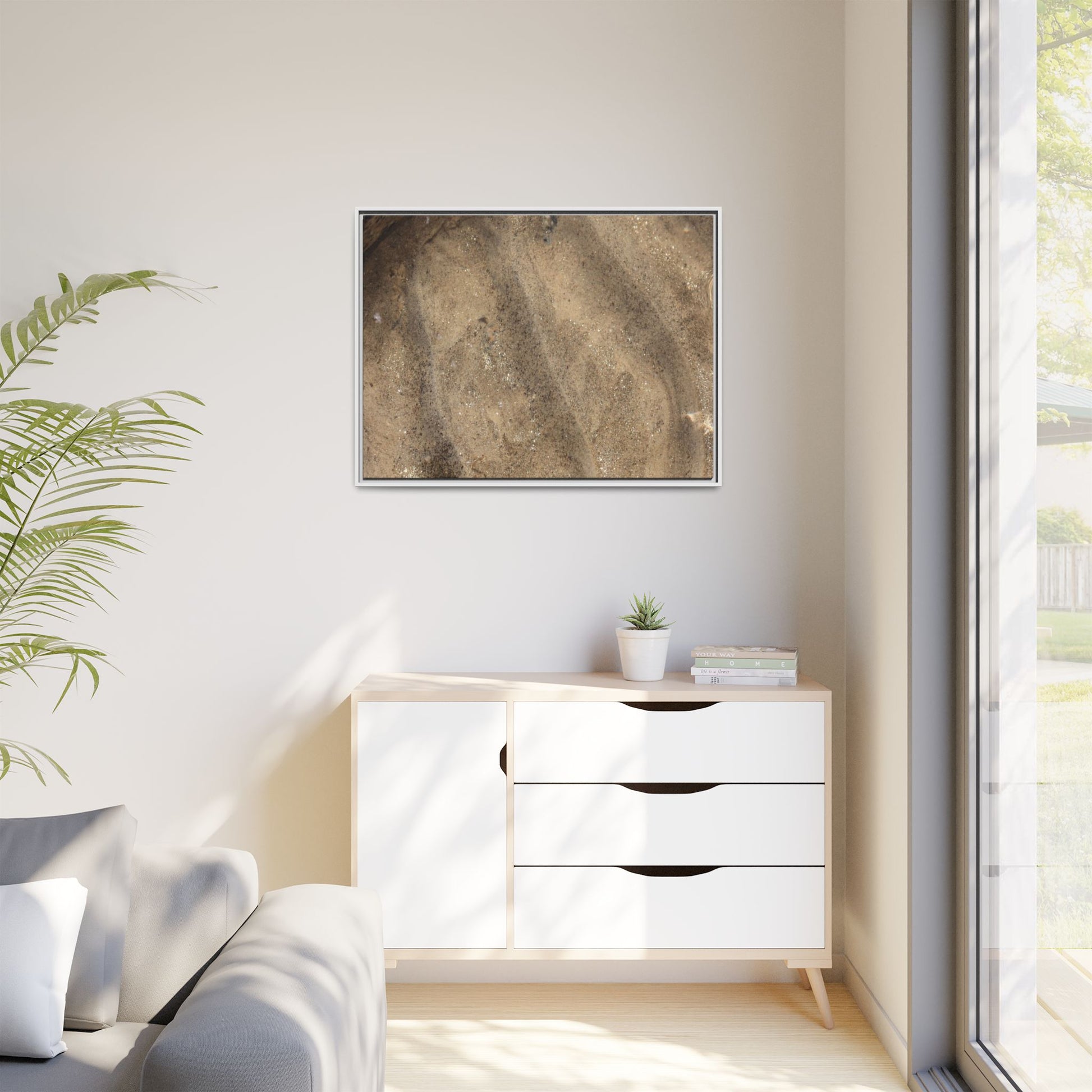 Tidal Pool Secrets - Unique Stretched Canvas Wall Art - Art By Earth