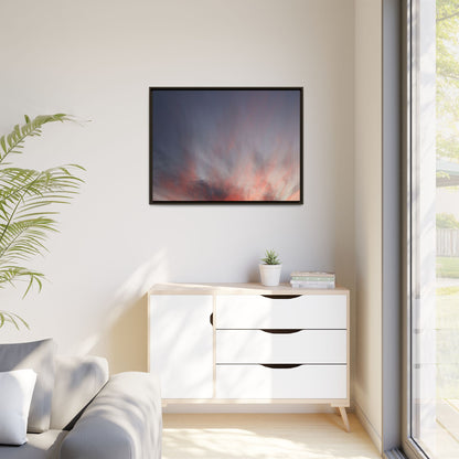 Celestial Blaze - Unique Stretched Canvas Wall Art - Art By Earth
