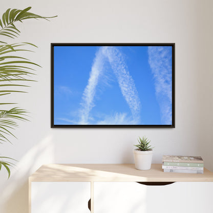 Skyward Whispers - Unique Stretched Canvas Wall Art - Art By Earth