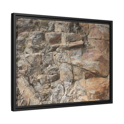 Sandstone Symphony - Unique Stretched Canvas Wall Art - Art By Earth