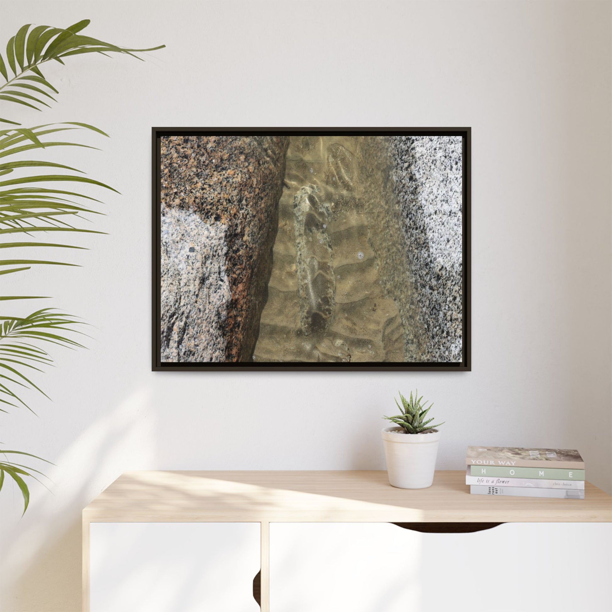 Between Concrete Walls - Unique Stretched Canvas Wall Art - Art By Earth