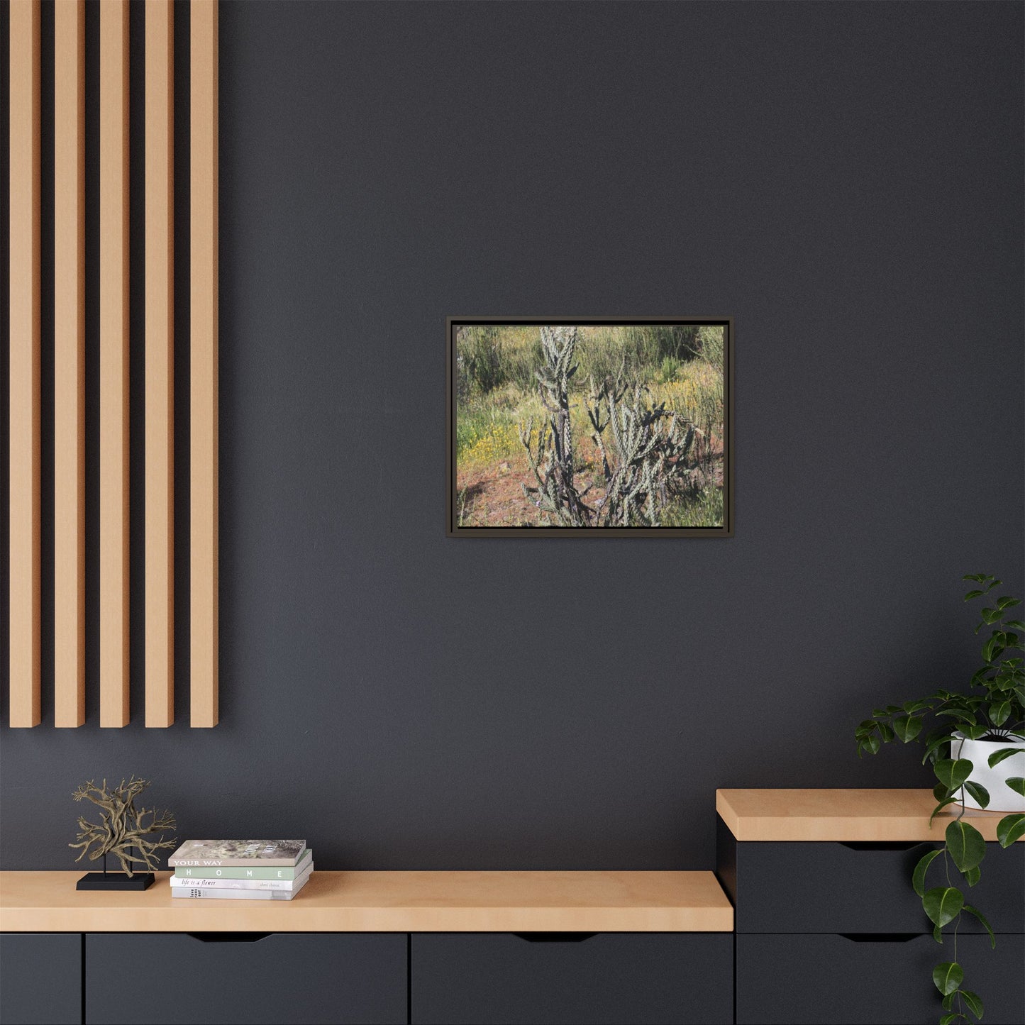 Wildflower Meadow - Unique Stretched Canvas Wall Art - Art By Earth