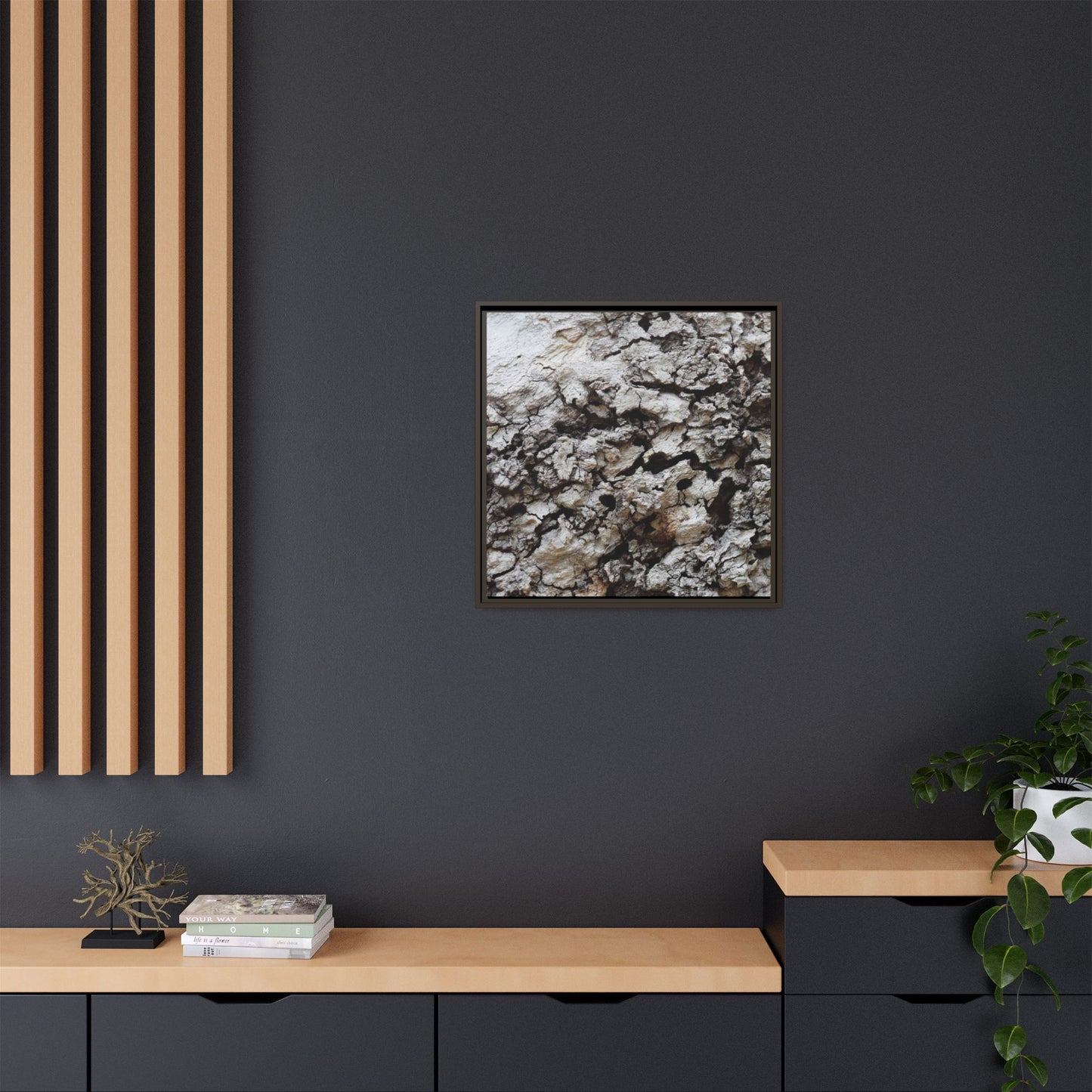 Cracked Terrain - Unique Stretched Canvas Wall Art - Art By Earth