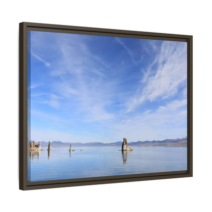 Whispers of Stillness - Unique Stretched Canvas Wall Art