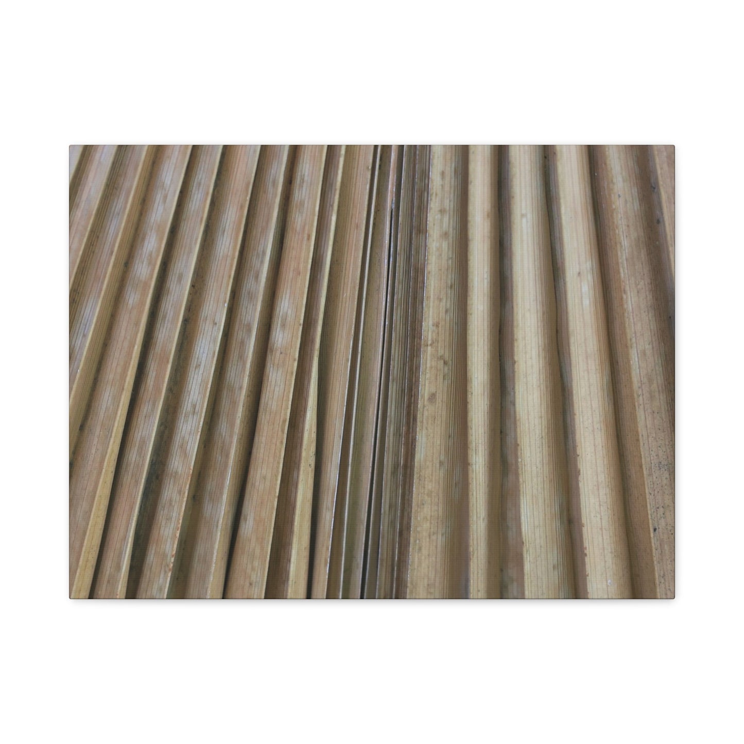 Linear Rhythm - Unique Frameless Canvas Wall Art - Art By Earth