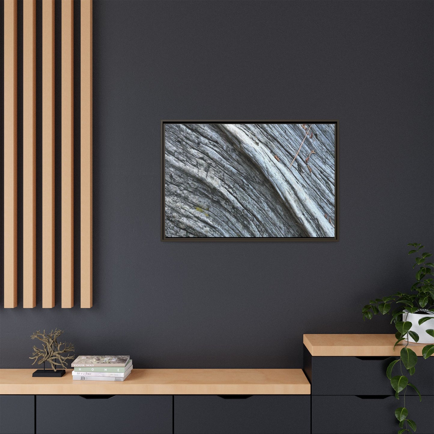 Aged Timber - Unique Stretched Canvas Wall Art - Art By Earth