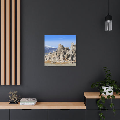 Tufa Towers of Mono Lake - Unique Frameless Canvas Wall Art