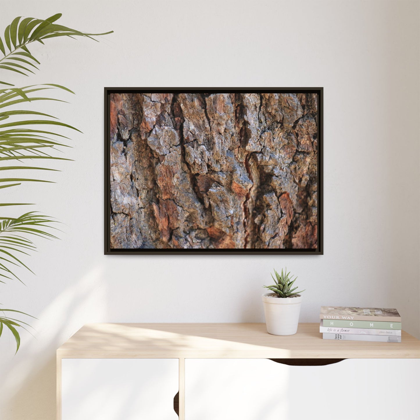 Craggy Textures - Unique Stretched Canvas Wall Art - Art By Earth