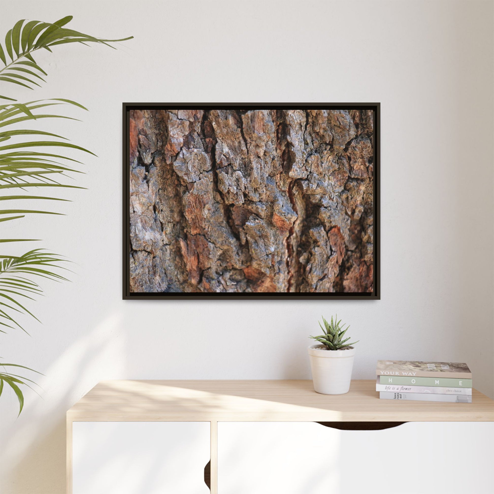 Craggy Textures - Unique Stretched Canvas Wall Art - Art By Earth
