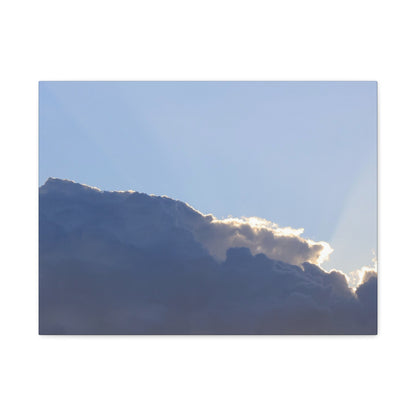 Cloud Mountain - Unique Frameless Canvas Wall Art
